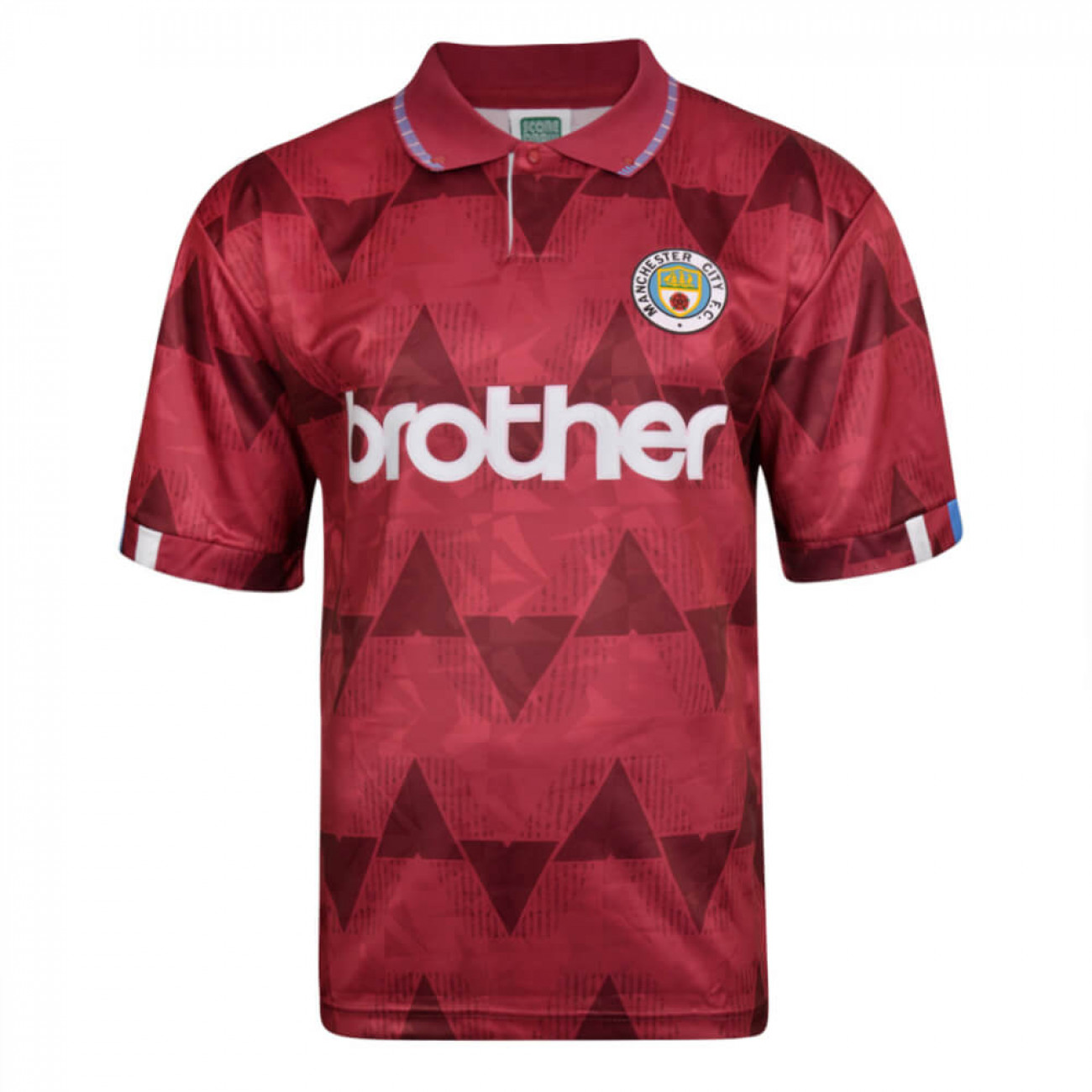 Manchester City 1989 football shirt Retrorugby
