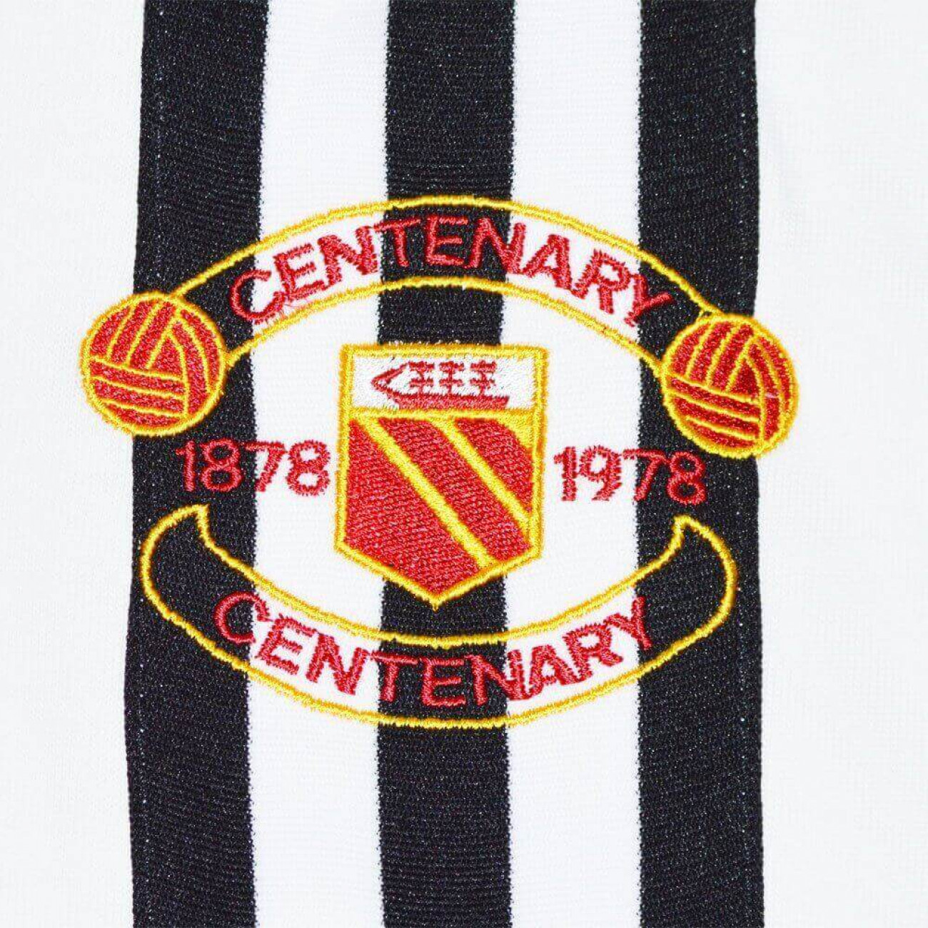 Manchester United 1978 Centenary Away retro football shirt