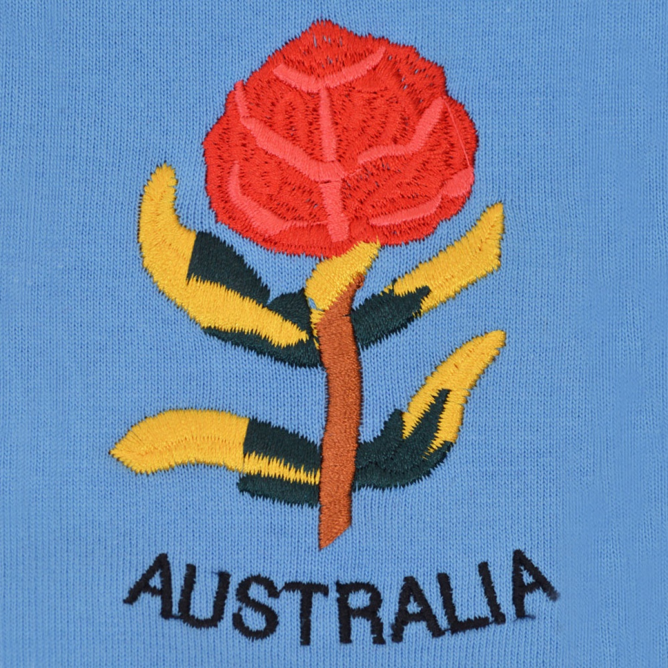 Polo de rugby rétro Australie 1908. Mode de rugby rétro.