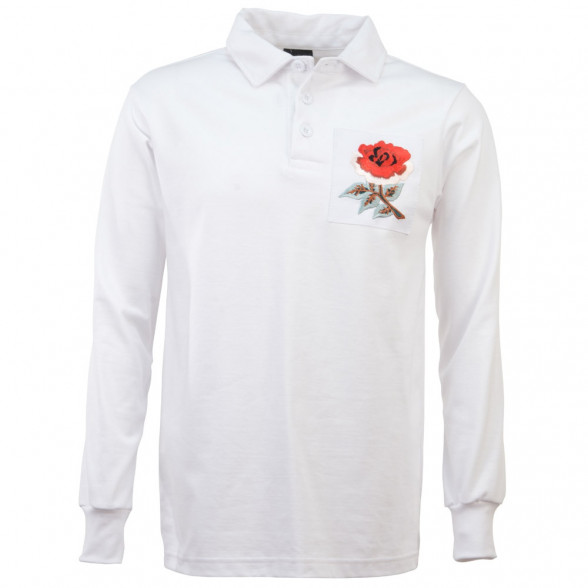 England 1910 Retro Rugby Shirt