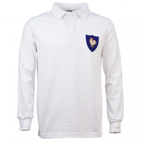 France 1972 Retro Rugby Shirt Away Retrorugby