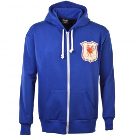 France 1924 Vintage Rugby Zipped Hoodie