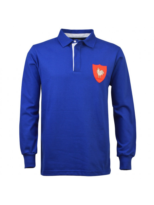 France 1972 Retro Rugby Shirt