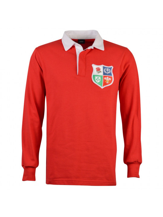 British & Irish Lions 1970s Retro Rugby Shirt